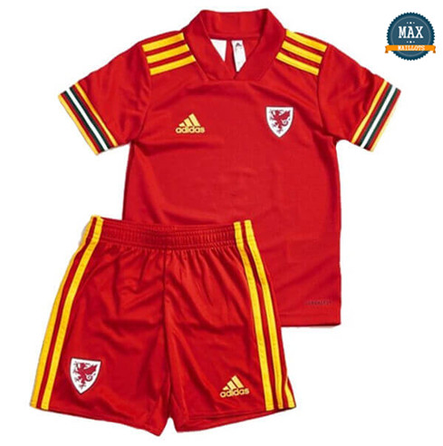 Maillot Pays de Galles Enfant Domicile UEFA Euro 2020