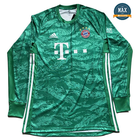 Maillot Bayern Munich 2019/20 Gardien de but Manche Longue Vert