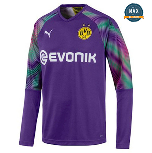 Maillot Borussia Dortmund Gardien de but Exterieur 2019/20 Manche Longue