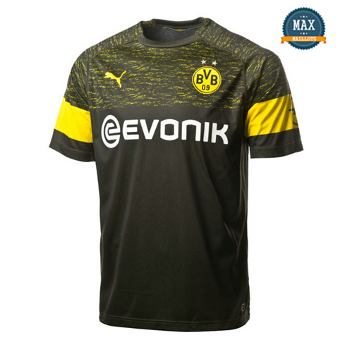 Maillot Borussia Dortmund Exterieur 2018/19 Noir/Jaune