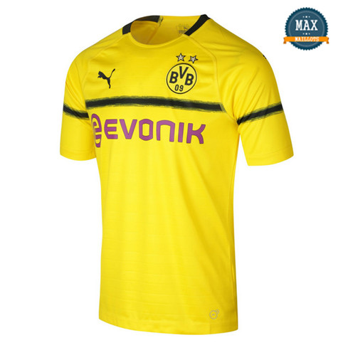 Maillot Borussia Dortmund Domicile 2018/19 Europe Jaune