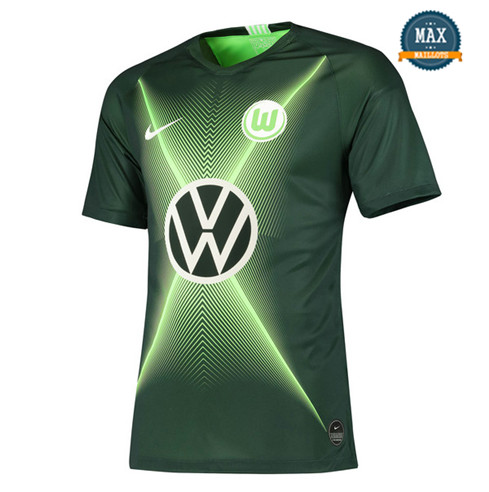 Maillot VfL Wolfsburg Domicile 2019/20 Vert