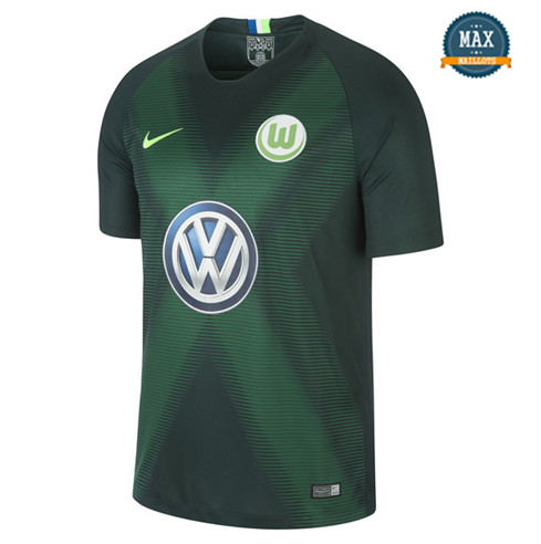 Maillot VfL Wolfsburg stadium Domicile 2018/19 Vert