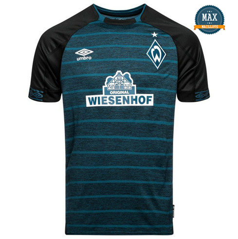 Maillot Werder Brême Exterieur 2018/19 Noir/Bleu Marine