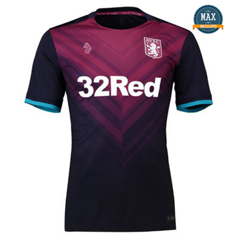 Maillot Aston Villa Third 2018/19 Bleu Marine/Rose