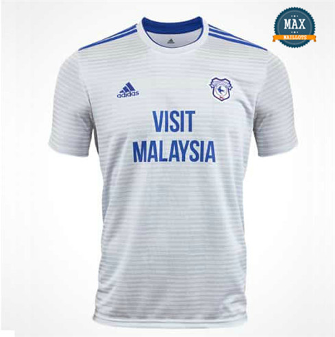 Maillot Cardiff City Exterieur 2018/19 Blanc