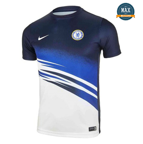 Maillot Chelsea 2019/20 Entraînement Bleu/Blanc