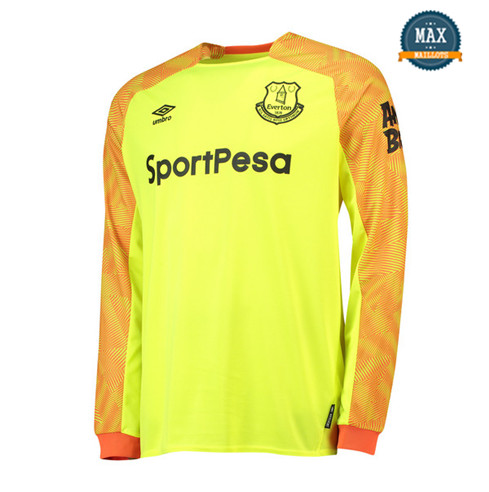 Maillot Everton Exterieur 2018/19 Gardien de but Manche Longue