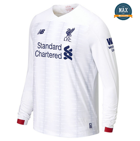 Maillot Liverpool 2019/20 Manche Longue Blanc