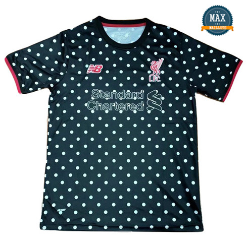 Maillot Liverpool 2019/20 Entraînement Noir Blanc