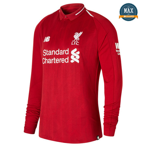 Maillot Liverpool Domicile 2018/19 Manche Longue