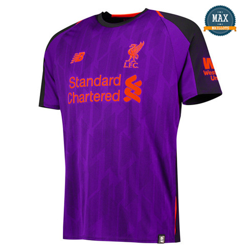 Maillot Liverpool Exterieur 2018/19 Violet