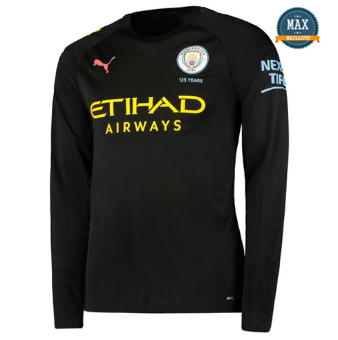 Maillot Manchester City Exterieur 2019/20 Manche Longue