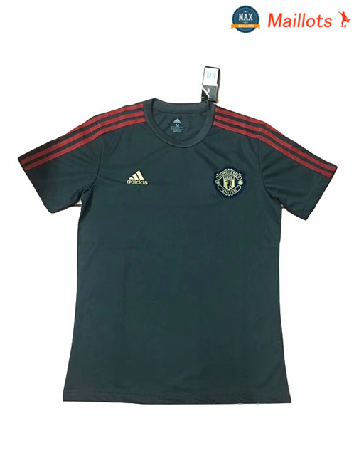 Maillot Manchester United Entrainement Gris fonce 2018/19