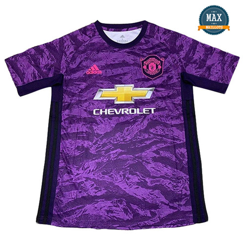 Maillot Manchester United Gardien de but Pourpre 2019/20