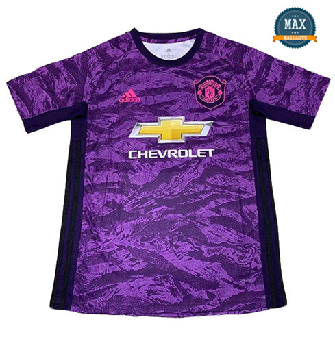 Maillot Manchester United Gardien de but Pourpre 2019/20