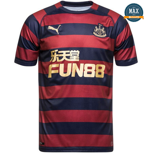 Maillot Newcastle United Exterieur 2018/19 Rouge/Bleu