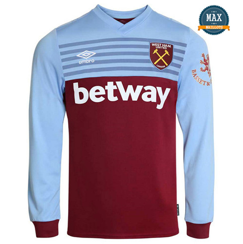 Maillot West ham Domicile 2019/20 Manche Longue