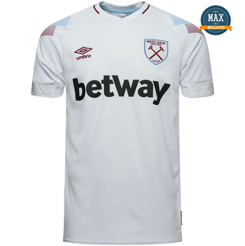 Maillot West Ham United Third 2018/19 Blanc