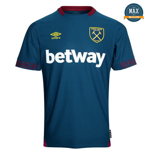 Maillot West Ham United Exterieur 2018/19 Bleu