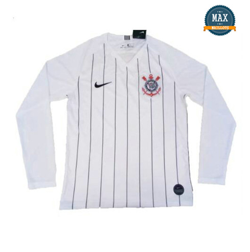 Maillot Corinthiens Domicile 2019/20 Manche Longue Blanc