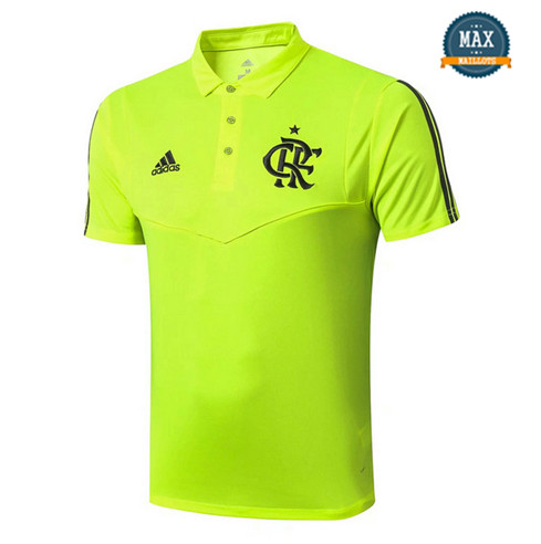 Maillot Flamengo Pré-Match Vert POLO 2019/20