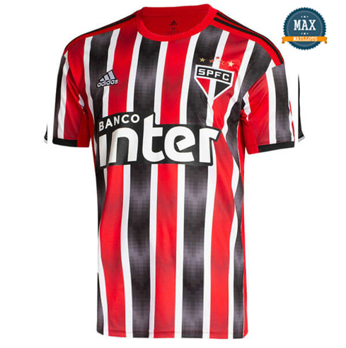 Maillot São Paulo Exterieur 2019/20 Rouge