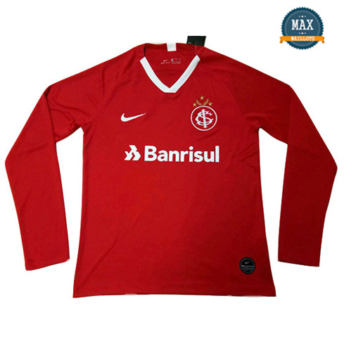 Maillot SC Internacional Domicile 2019/20 Manche Longue Rouge