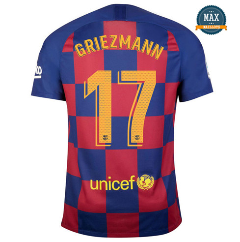 Maillot Barcelone Domicile 2019/20 Griezmann 17