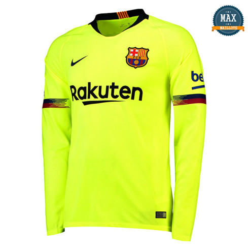 Maillot Barcelone Exterieur 2018/19 Manche Longue