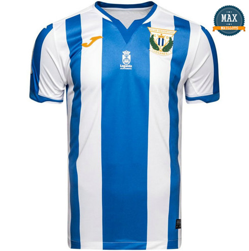 Maillot CD Leganes Domicile 2018/19 Blanc/Bleu