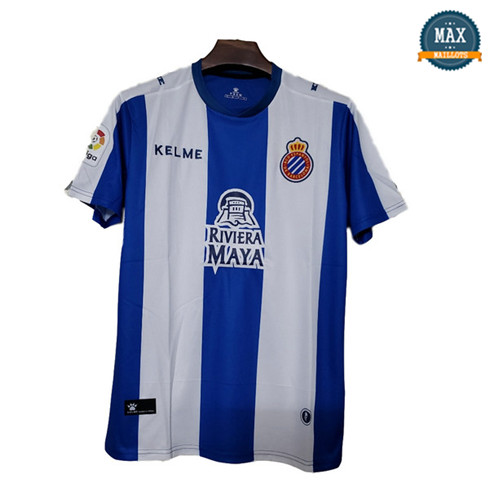 Maillot RCD Espanyol Domicile 2019/20 Bleu/Blanc