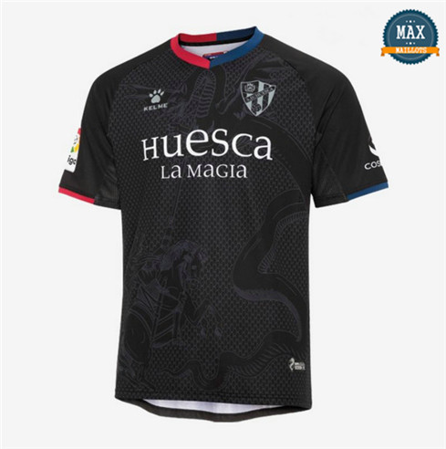 Maillot Huesca Third 2019/20 Noir