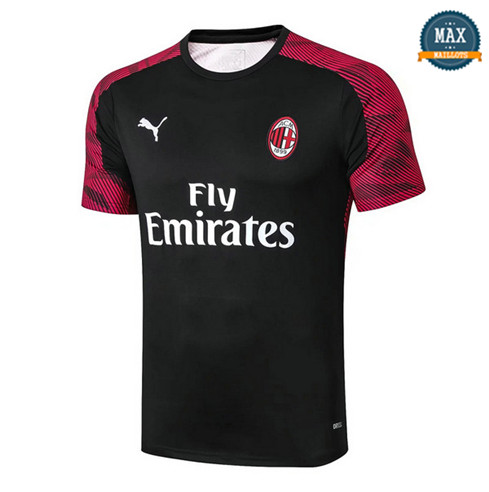 Maillot AC Milan Pré-Match Rouge Foncé/Noir 2019/20