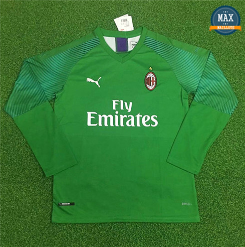 Maillot AC Milan Gardien de but Manche Longue Vert 2019/20