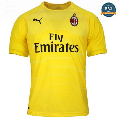 Maillot AC Milan Domicile 2018/19 Gardien de but Jaune