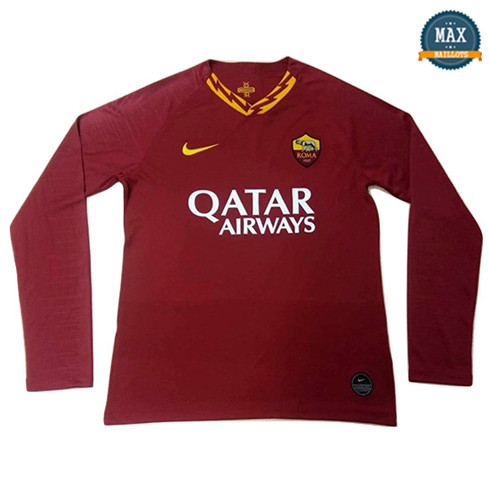 Maillot AS Roma Domicile 2019/20 Manche Longue