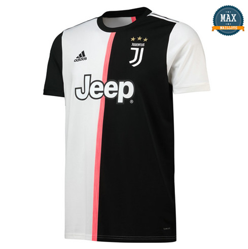 Maillot Juventus Domicile 2019/20 Blanc Noir