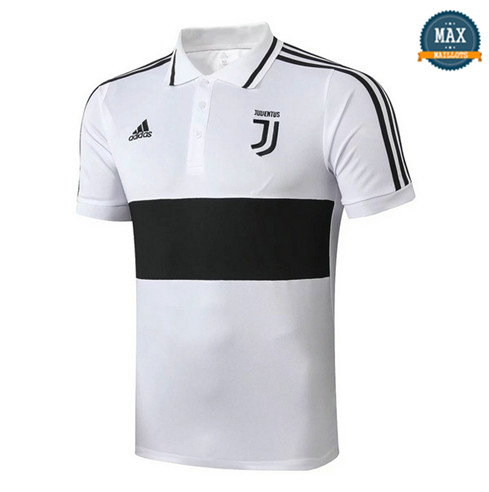 Maillot Juventus POLO Blanc/Noir 2019/20