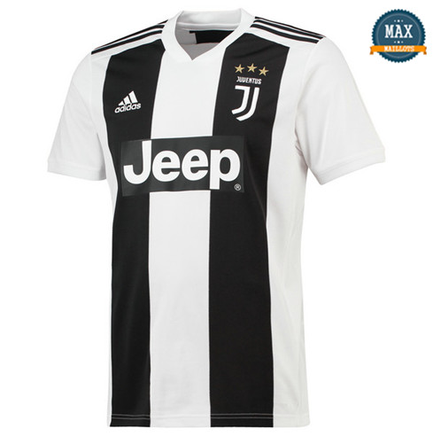 Maillot Juventus Domicile 2018/19 Blanc/Noir