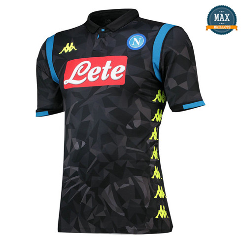 Maillot Naples Exterieur 2018/19 Noir