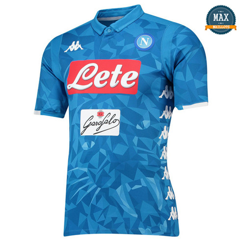 Maillot Naples Domicile 2018/19 Bleu