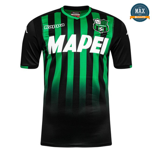 Maillot Sassuolo Domicile 2018/19 Vert/Noir