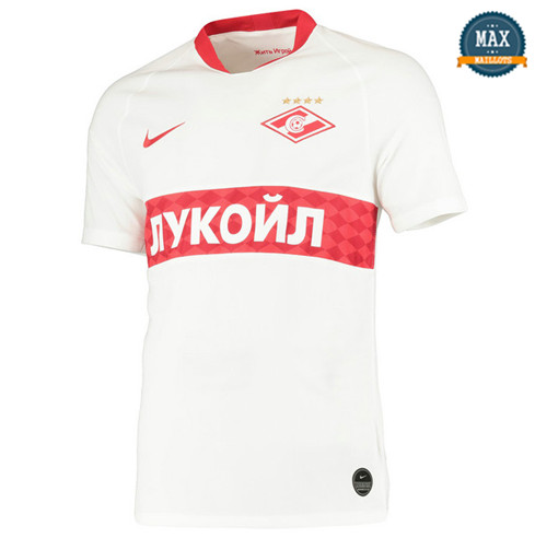Maillot Spartak Moscou Exterieur 2019/20 Blanc