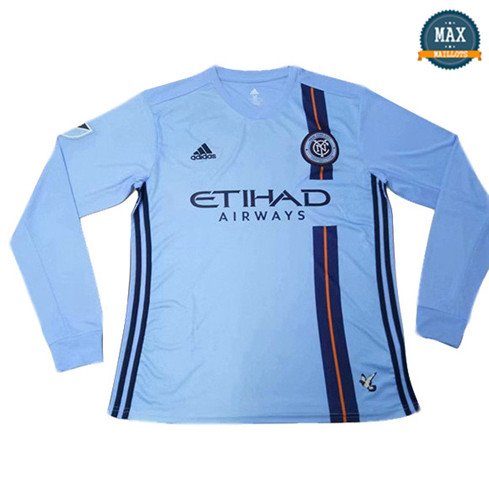 Maillot New York City Domicile 2019/20 Manche Longue Bleu