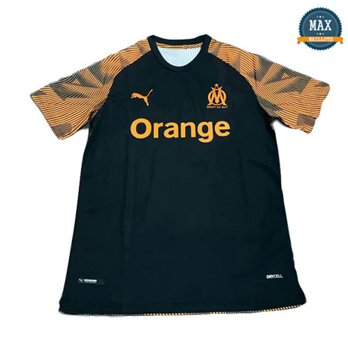 Maillot Marseille Training Noir/Jaune 2019/20