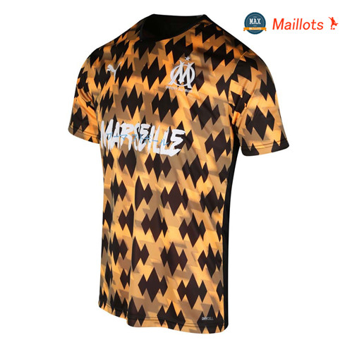 Maillot Marseille Entraînement Jaune 2019/20