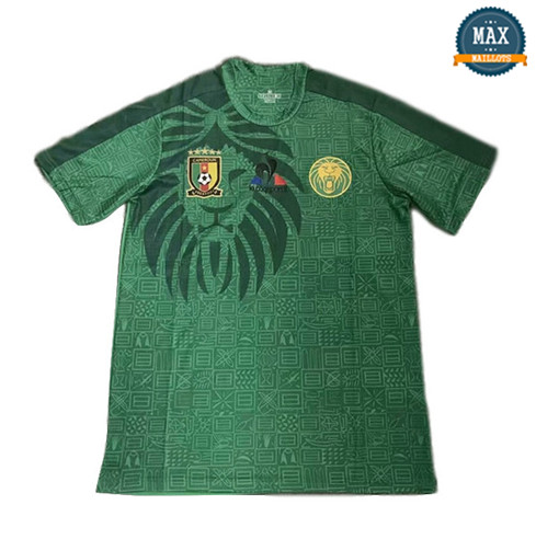 Maillot Cameroun Domicile 2019/20 vert noiratre