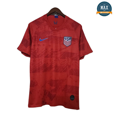 Maillot Etats-Unis Exterieur 2019/20 Rouge