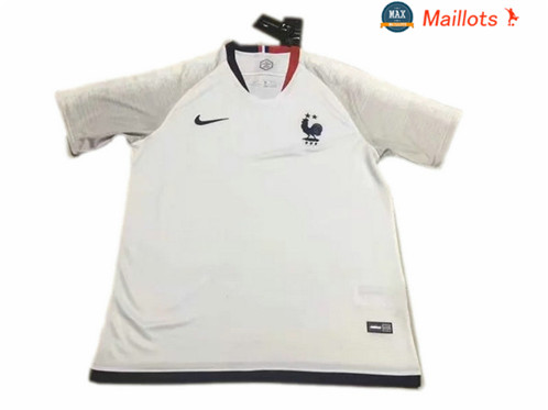 Maillot France Exterieur 2019/20 Gris/Blanc fans